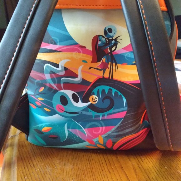 Loungefly Nightmare Before Christmas Mini Backpack "Ment to Be" - Picture 5 of 6